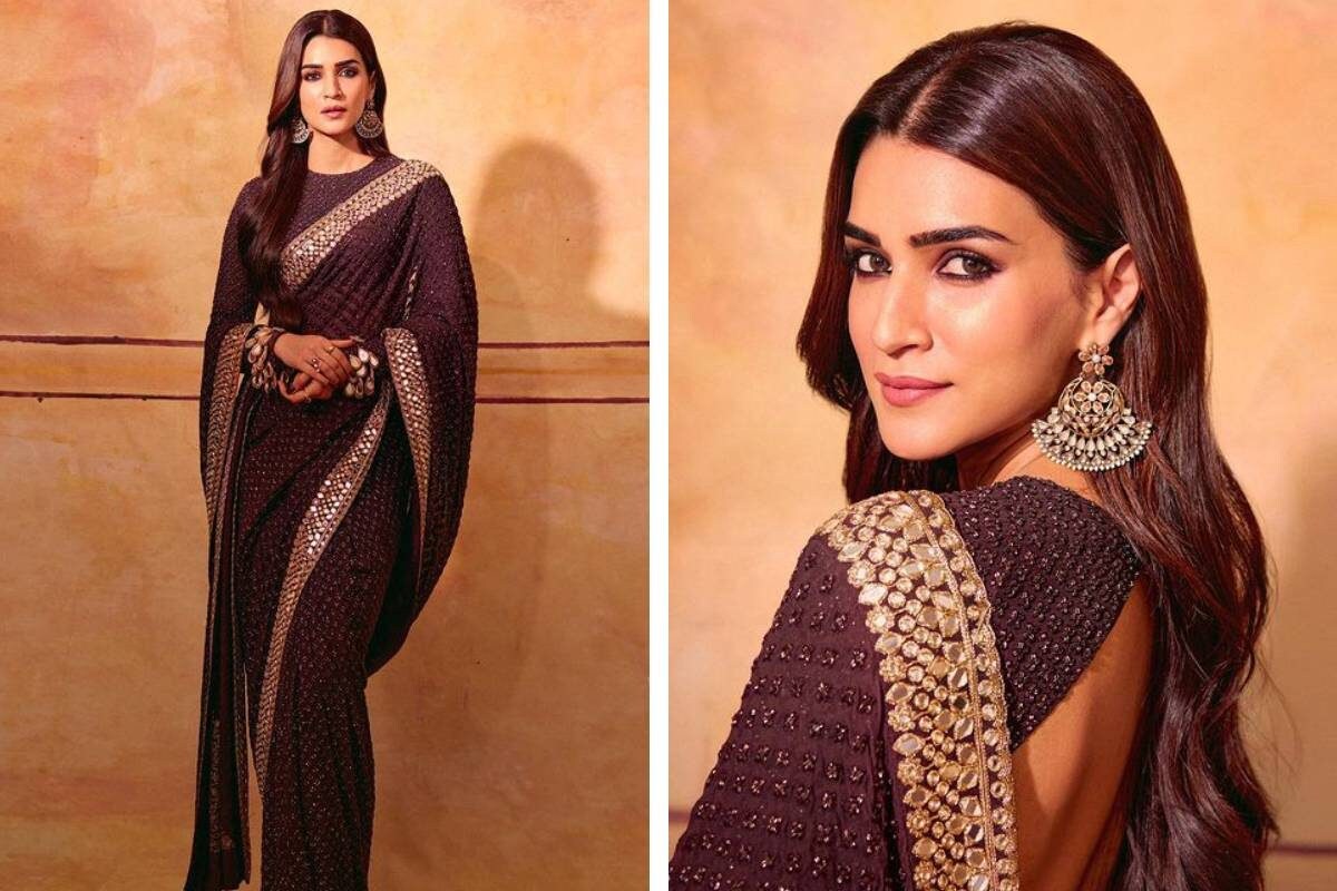 What are the best pictures of Kriti Sanon in a saree? - Quora